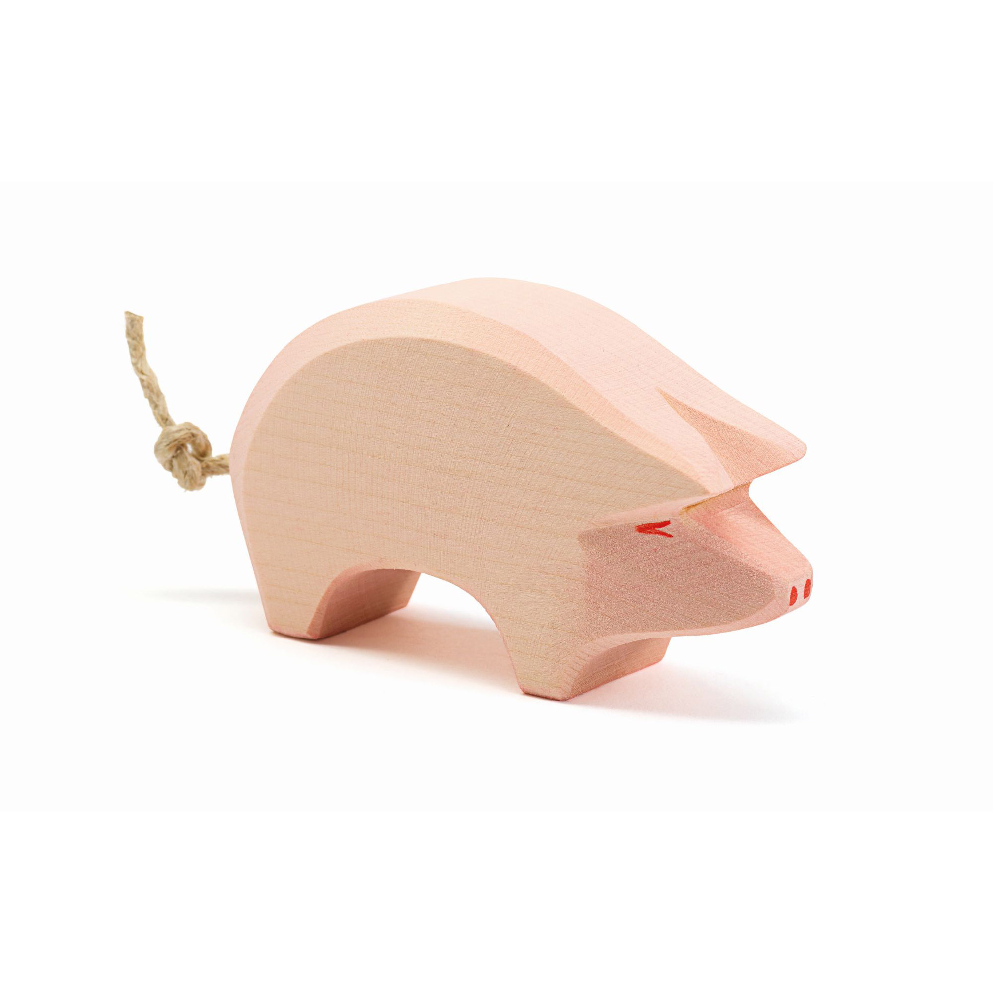 Schwein Rüssel tief