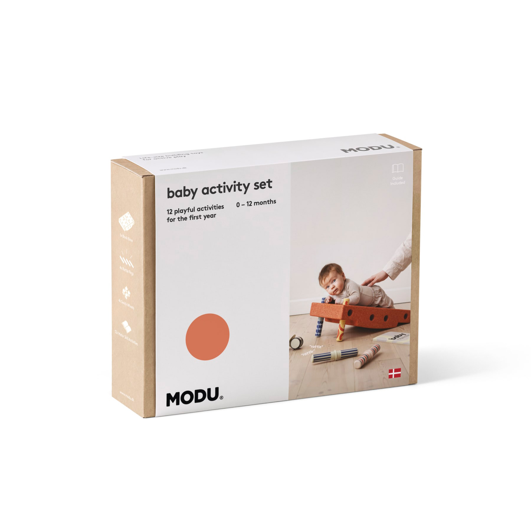 Baby Activity Set Burnt Orange
