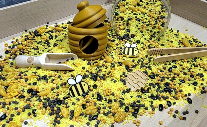 Sensorikspielwelt Bienen