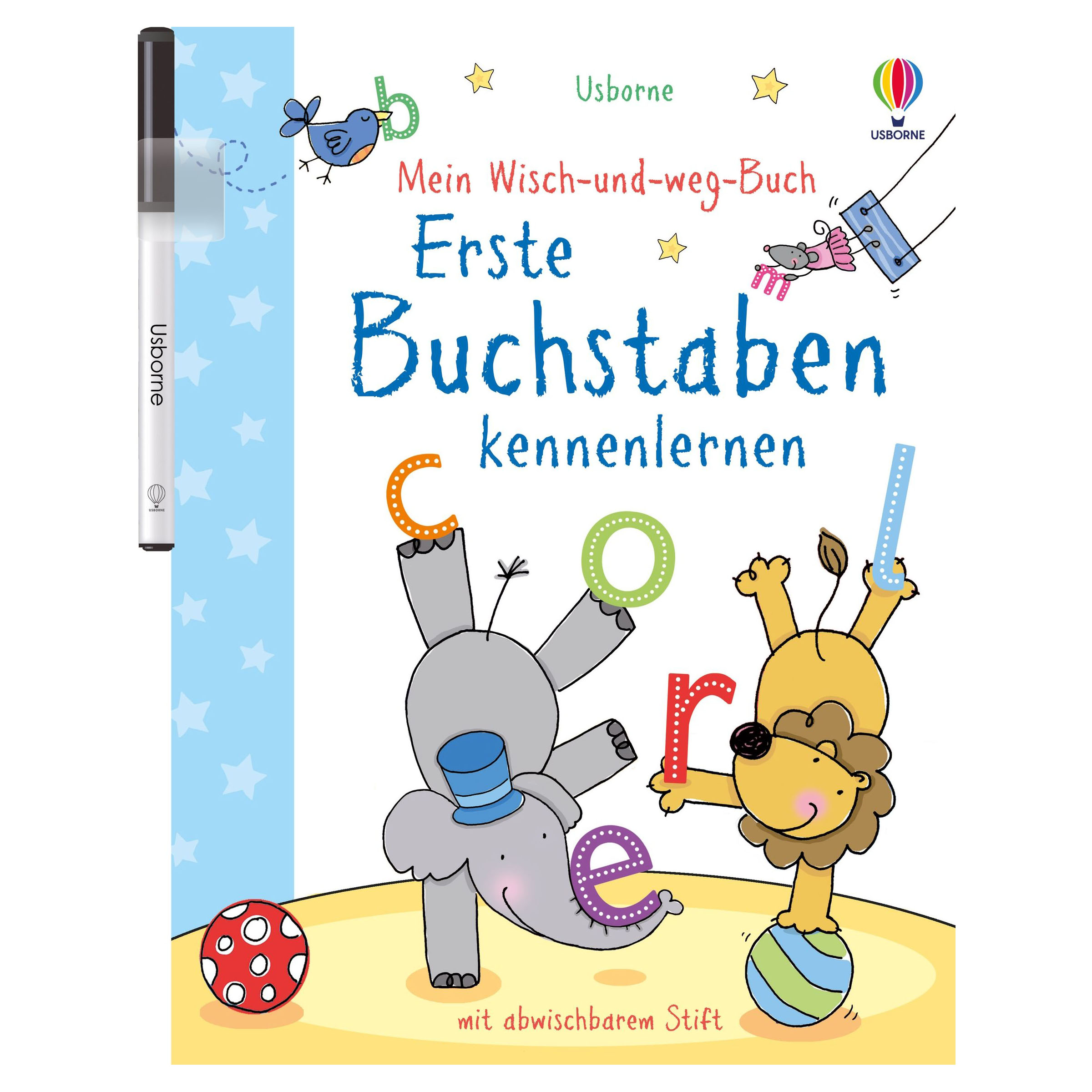 Mein Wisch-und-Weg Buch: Erste Buchstaben kennenlernen