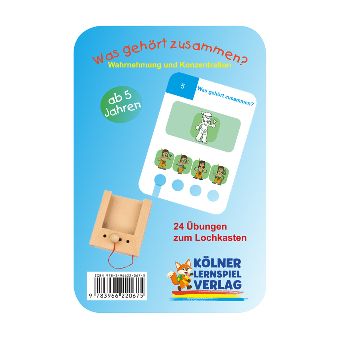 Lochkasten Kartensatz 5+ Was gehört zusammen? Lochkasten Kartensatz 5+ Was gehört zusammen?