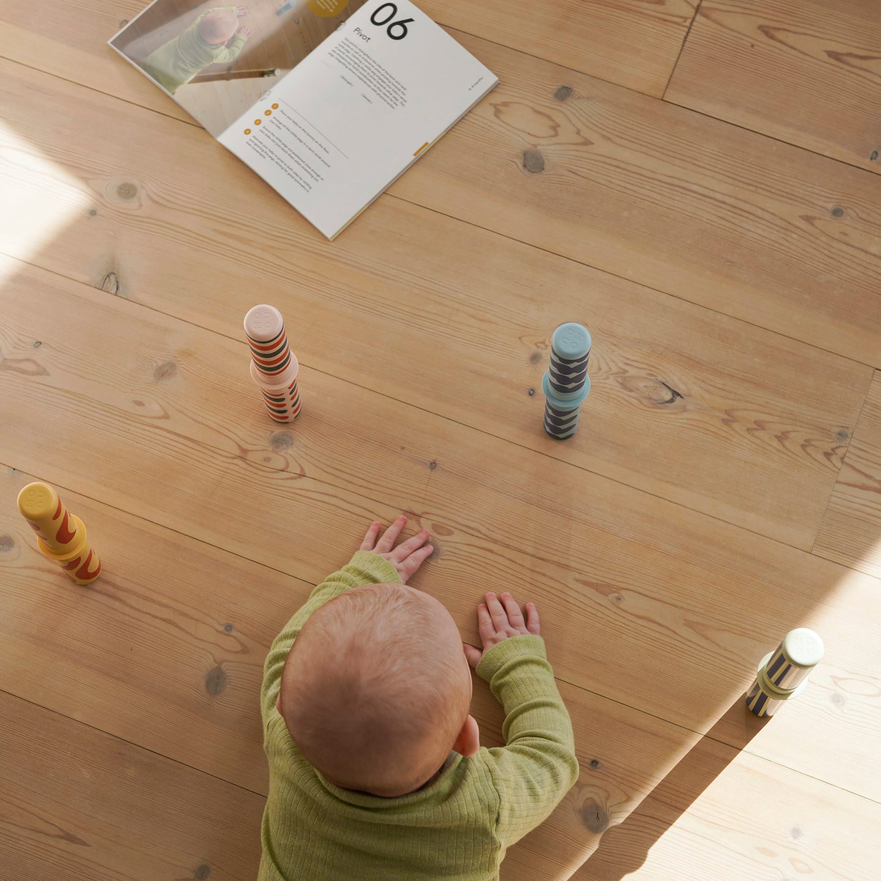 Baby Activity Set Burnt Orange