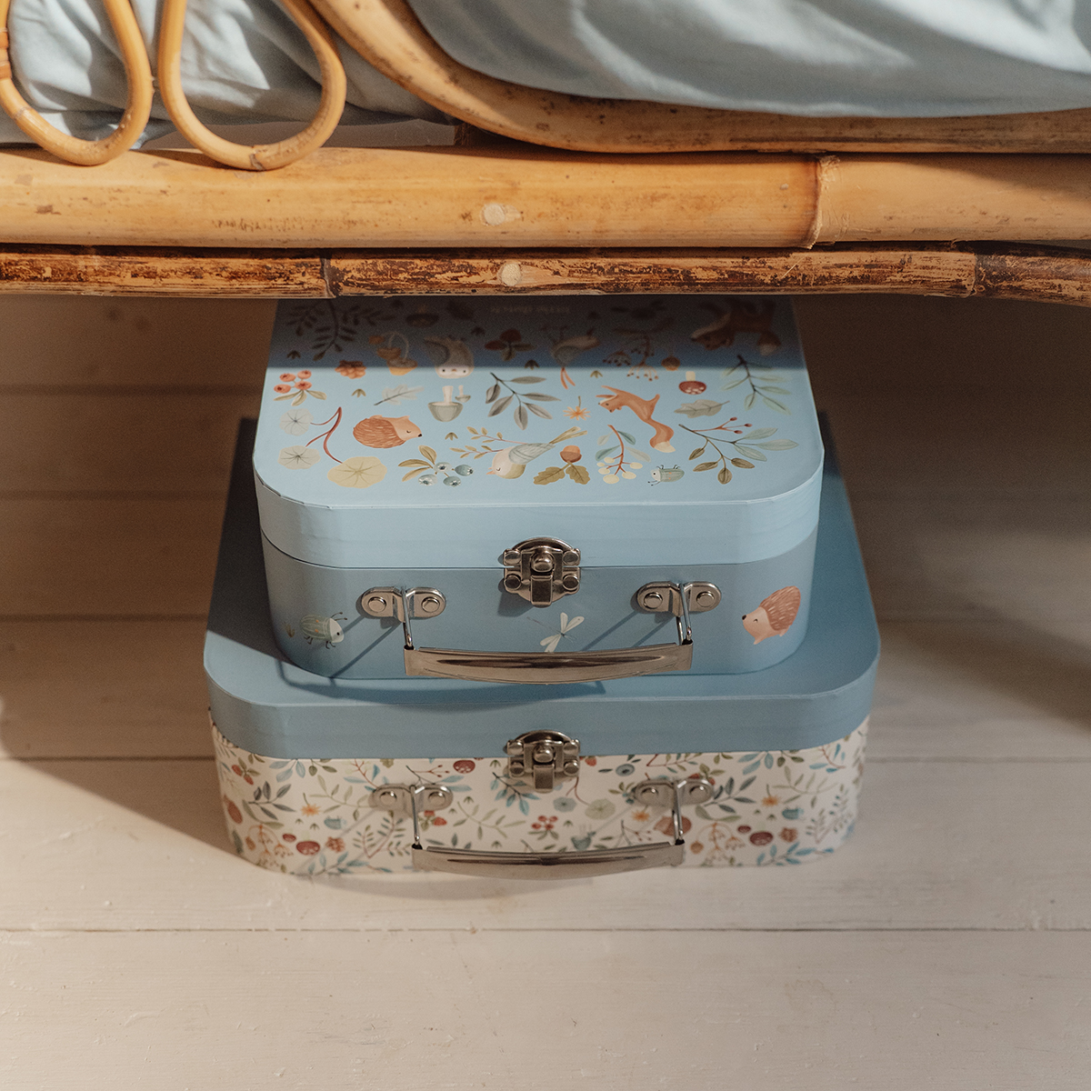 Kofferset Forest Friends Blau Kofferset Forest Friends Blau