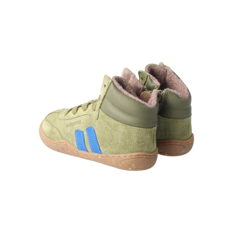 Barfußschuh wildbienenSTYLE khaki Wolle