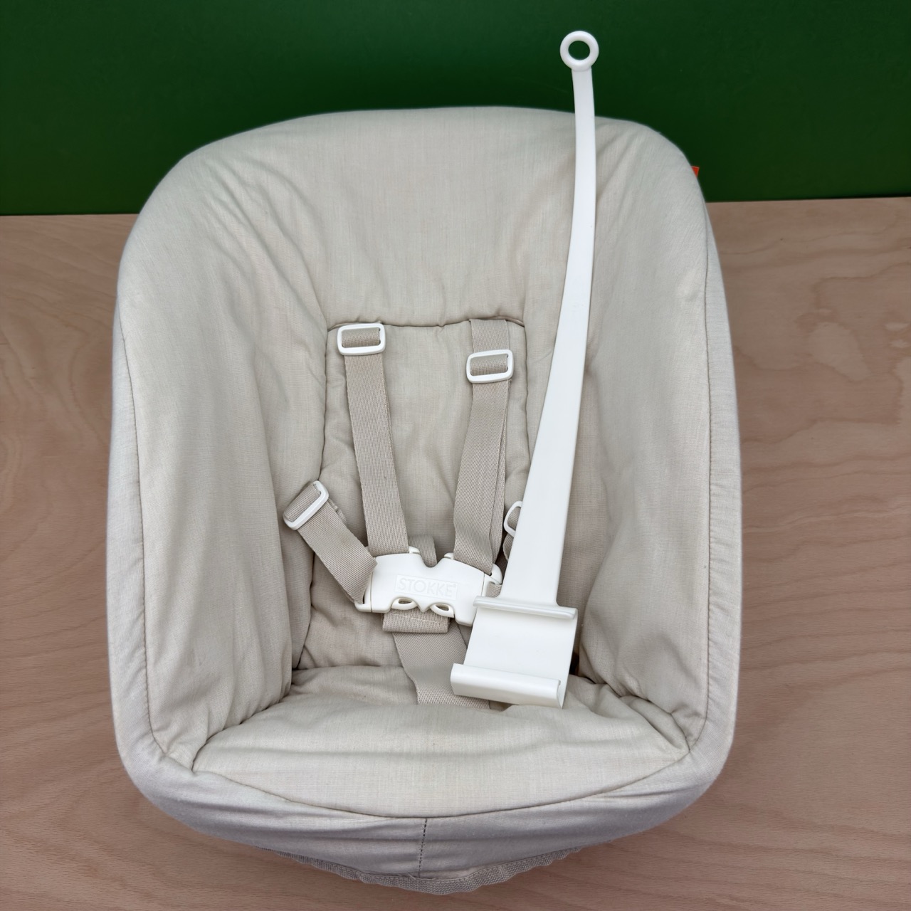 Newborn Set Beige akzeptabler Zustand mit wendbaren Extrabezug