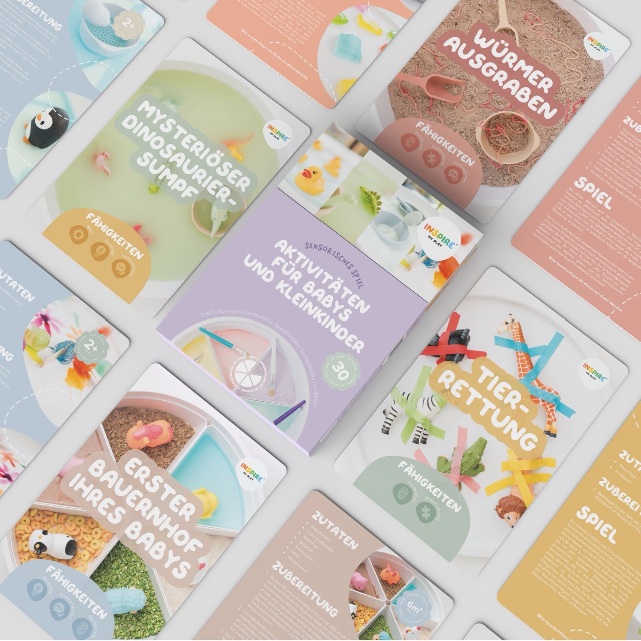Aktivitäten Karten Baby & Kleinkind Deutsch