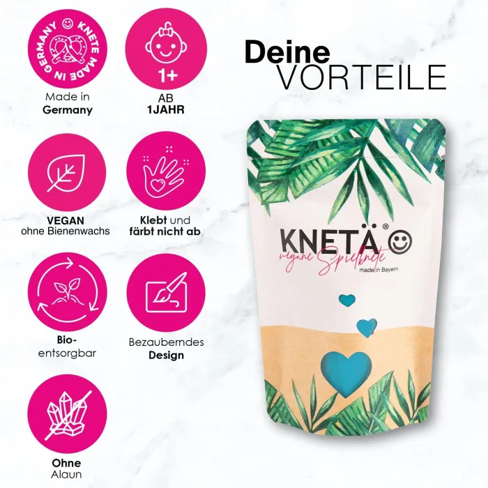 Vegane Knete 4er Set Bags Vegane Knete 4er Set Bags