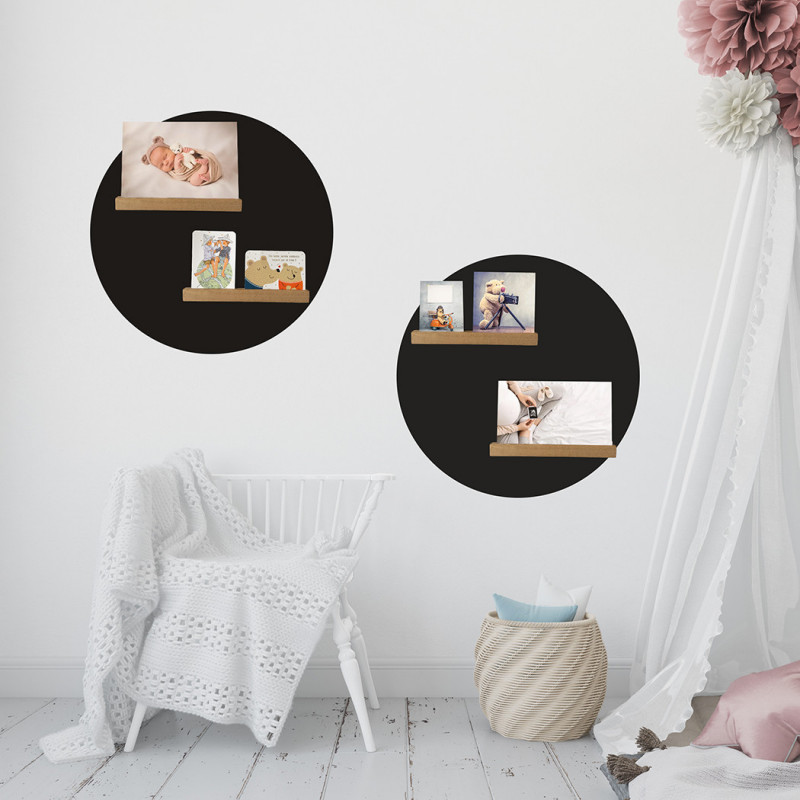 Magnetisches Wandregal aus Holz Magnetisches Wandregal aus Holz