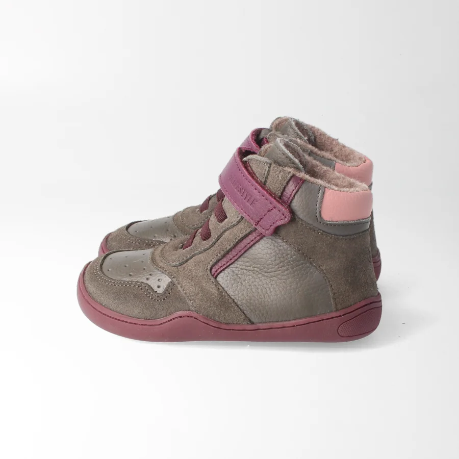 Barfußschuhe anurafroschSTYLE Anthrazit Wolle