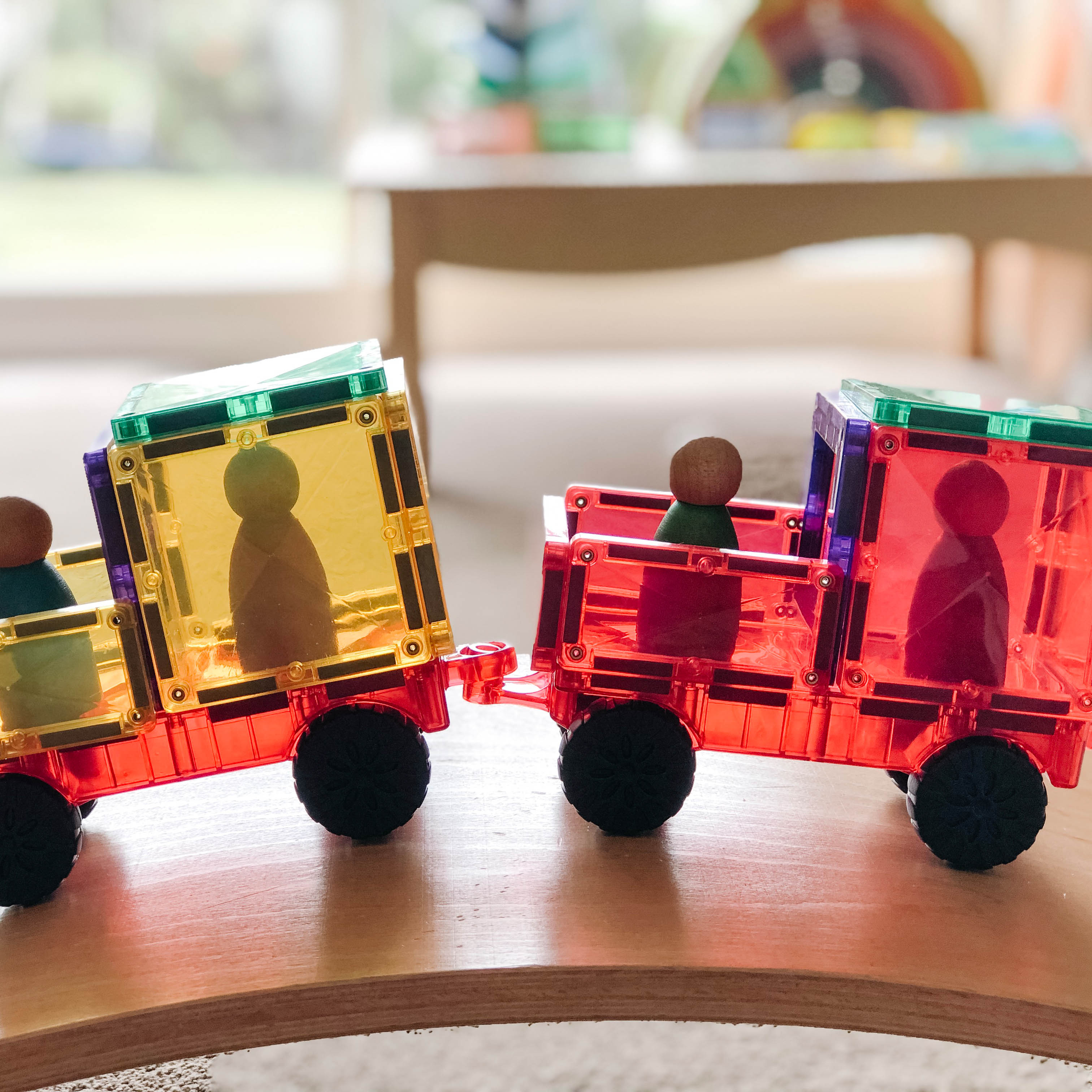 Magnetbausteine Rainbow Motion Pack 24tlg.