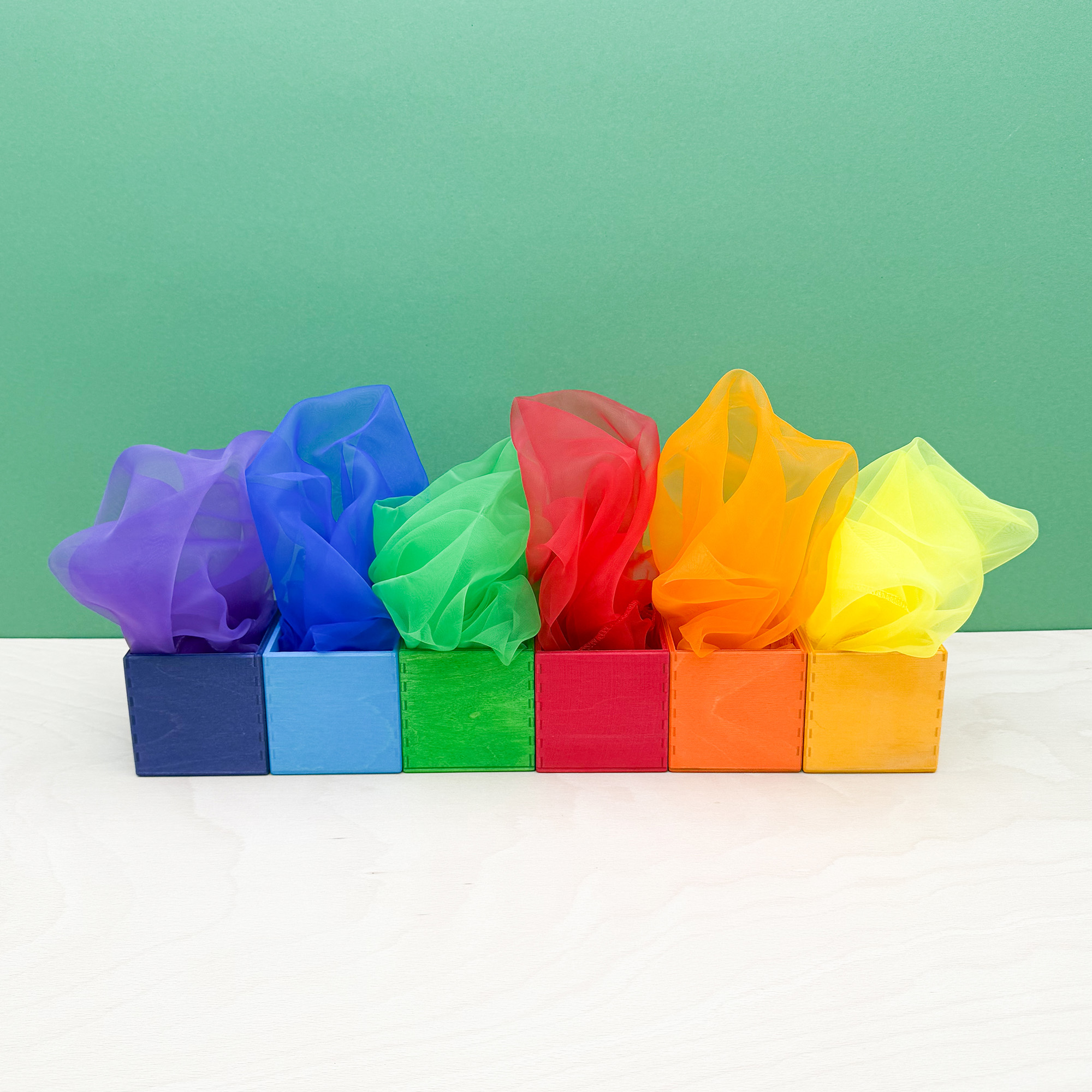 Chiffontücher Set 6 tlg.