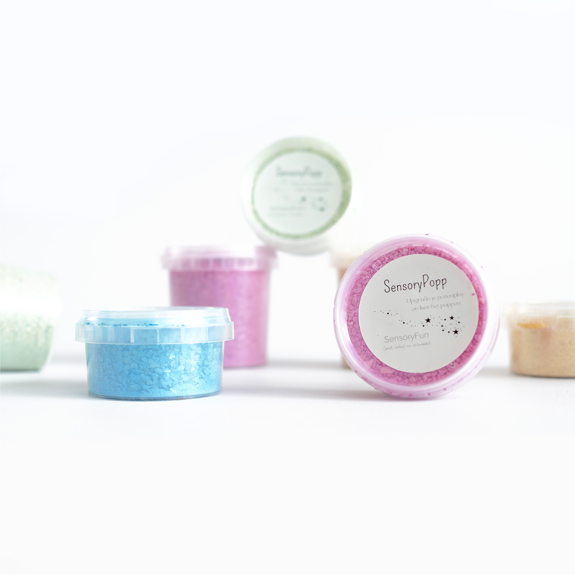 Sensorik Knisterkörner Blau