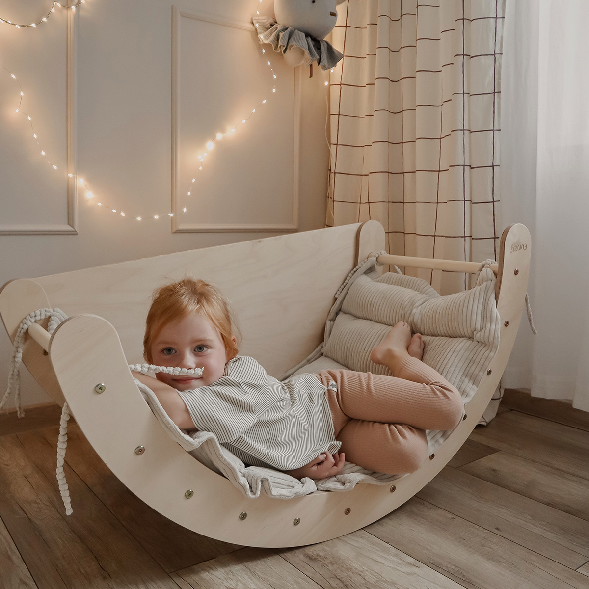 Kletterbogen & Kissen Koala Grau Kletterbogen & Kissen Koala Grau