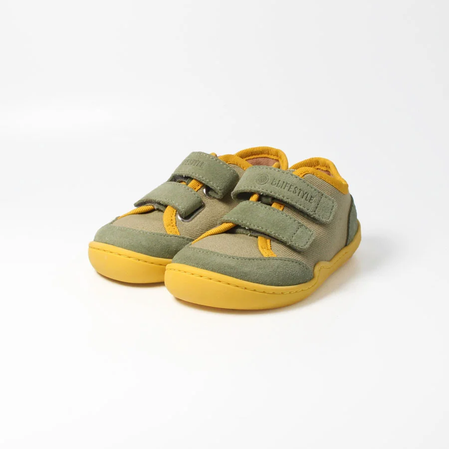 Sneaker nasenaffenSTYLE moosgrün