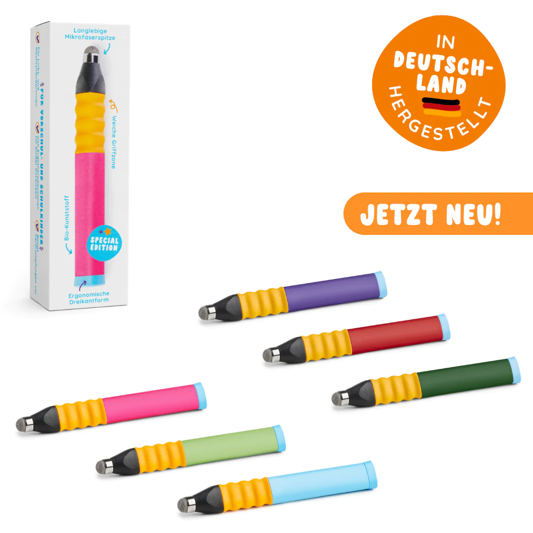 Ergonomischer Eingabestift Hellgrün