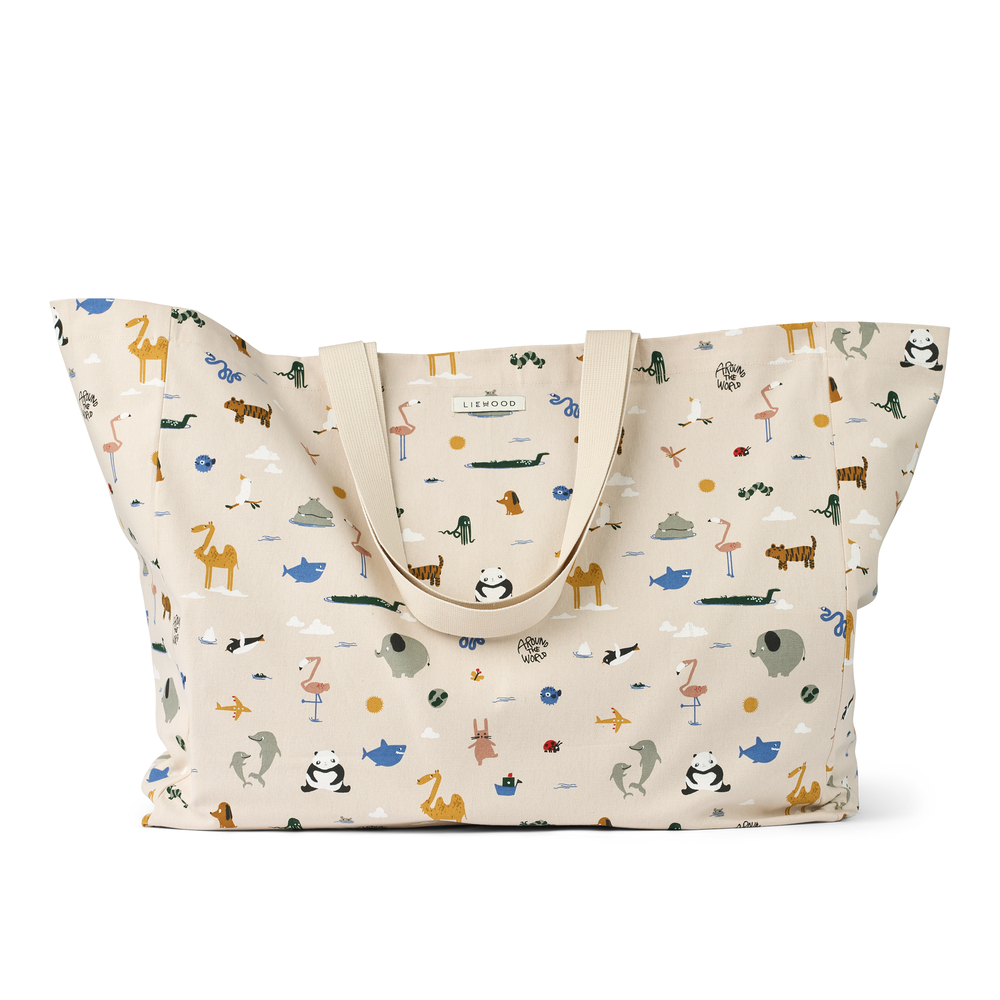 Shopper Maxi Around the world / Sandy Shopper Maxi Around the world / Sandy