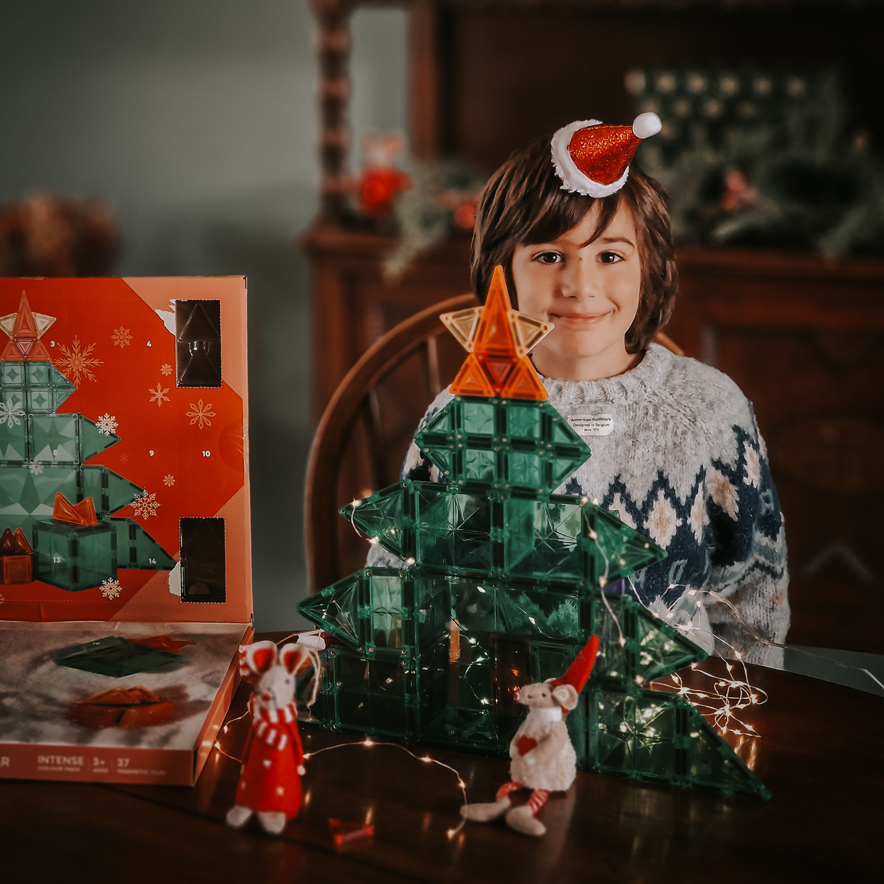 Magnetbausteine Adventkalender