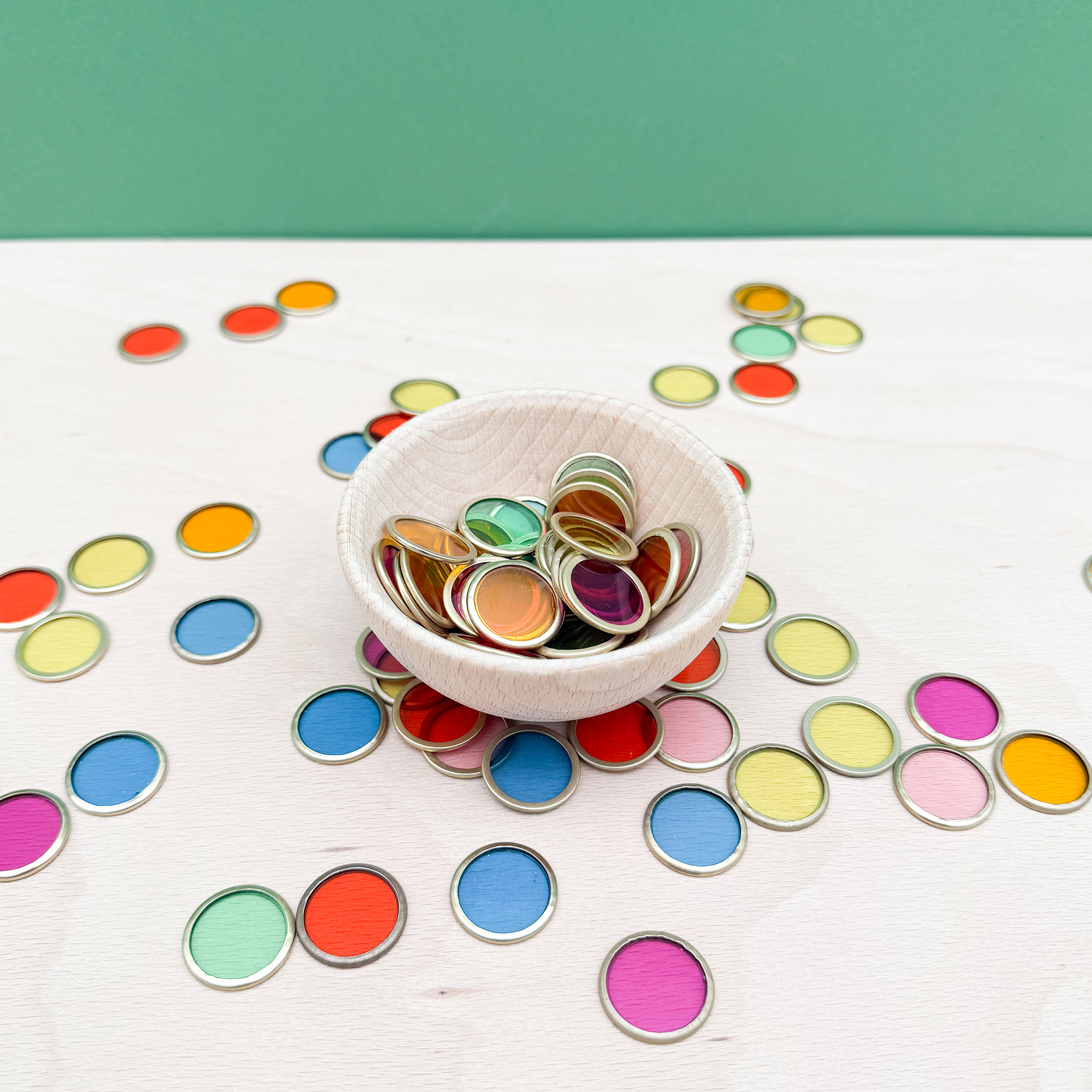 Chips mit Metallrahmen 100 Stk. 