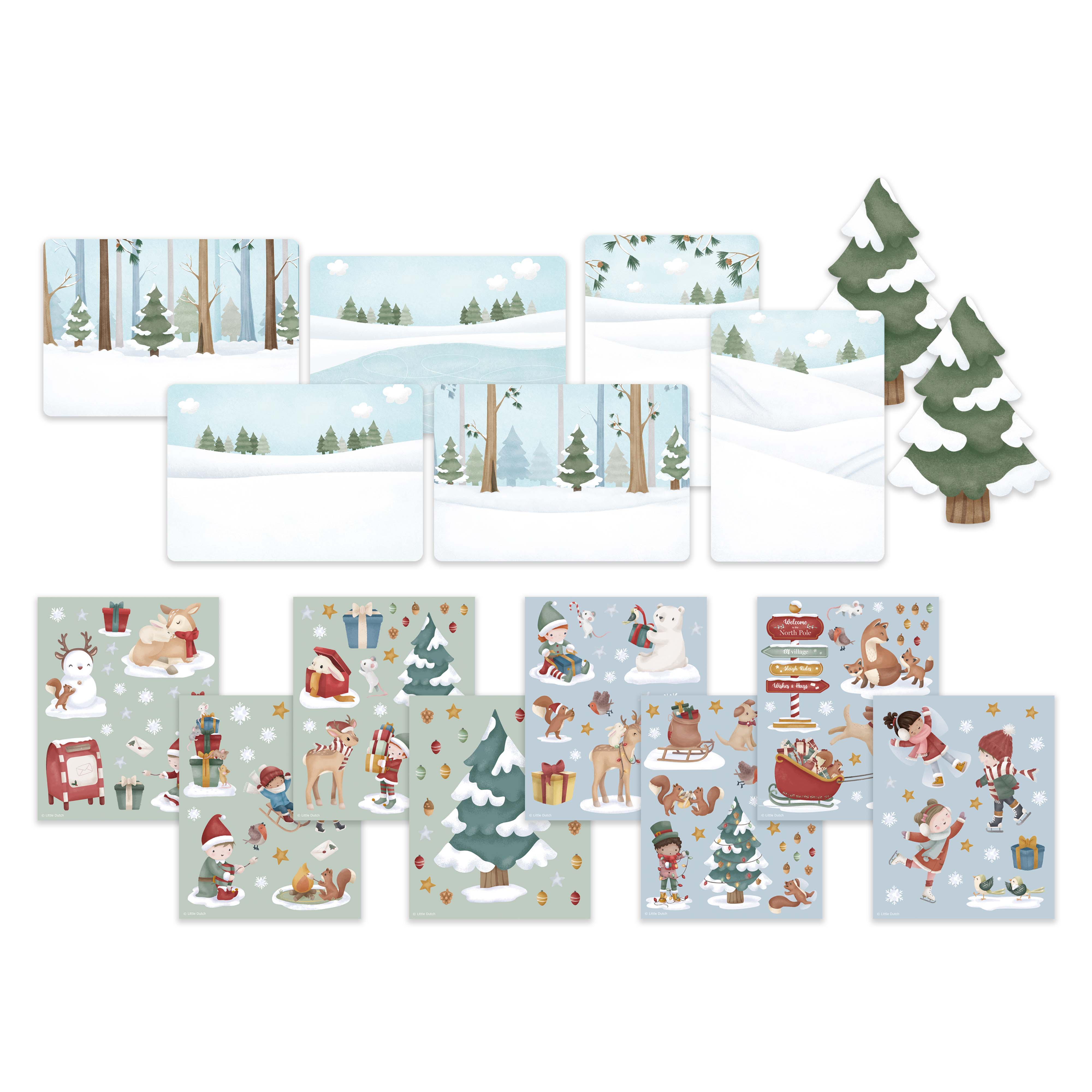 Sticker Buch Weihnachten