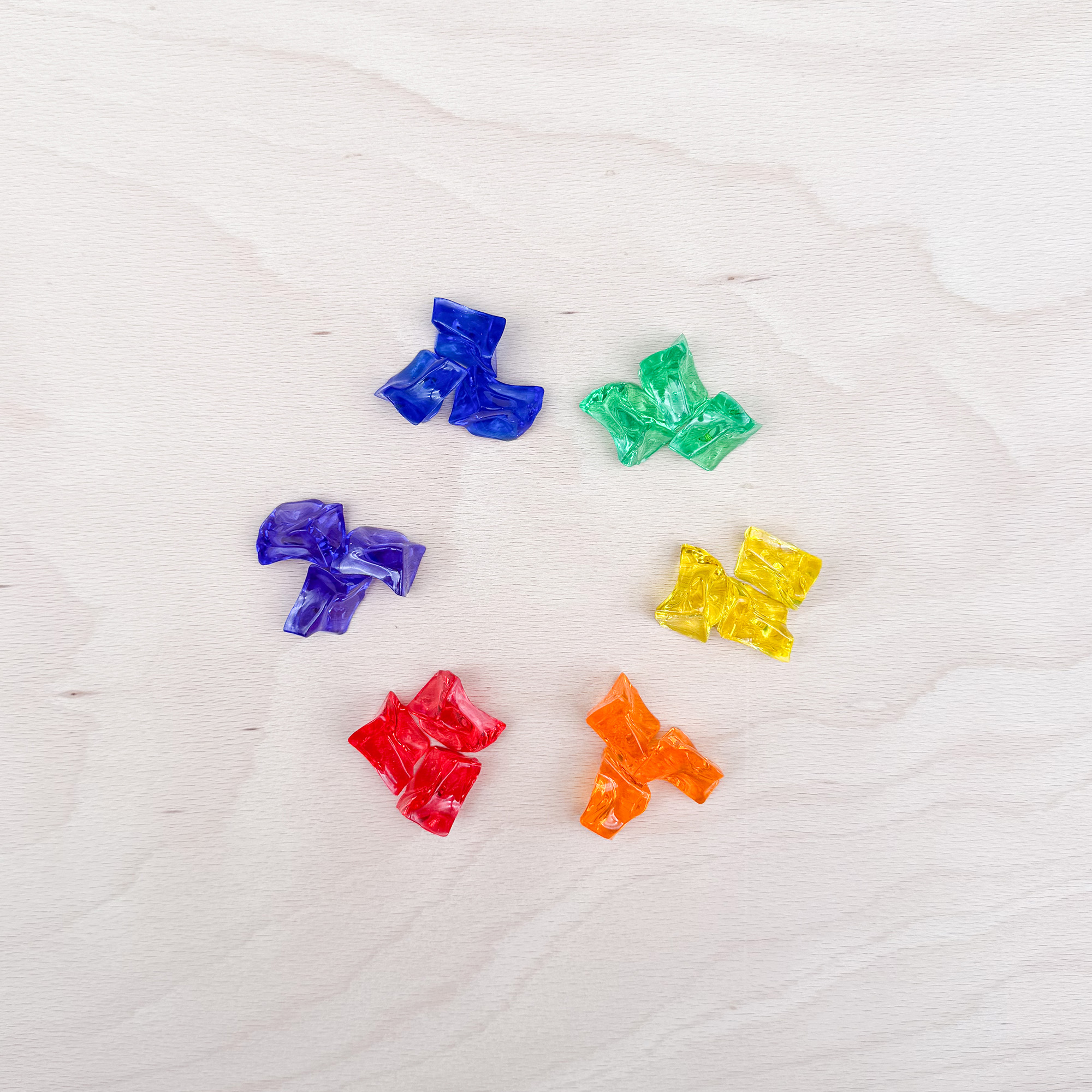 180 Legesteine Regenbogen