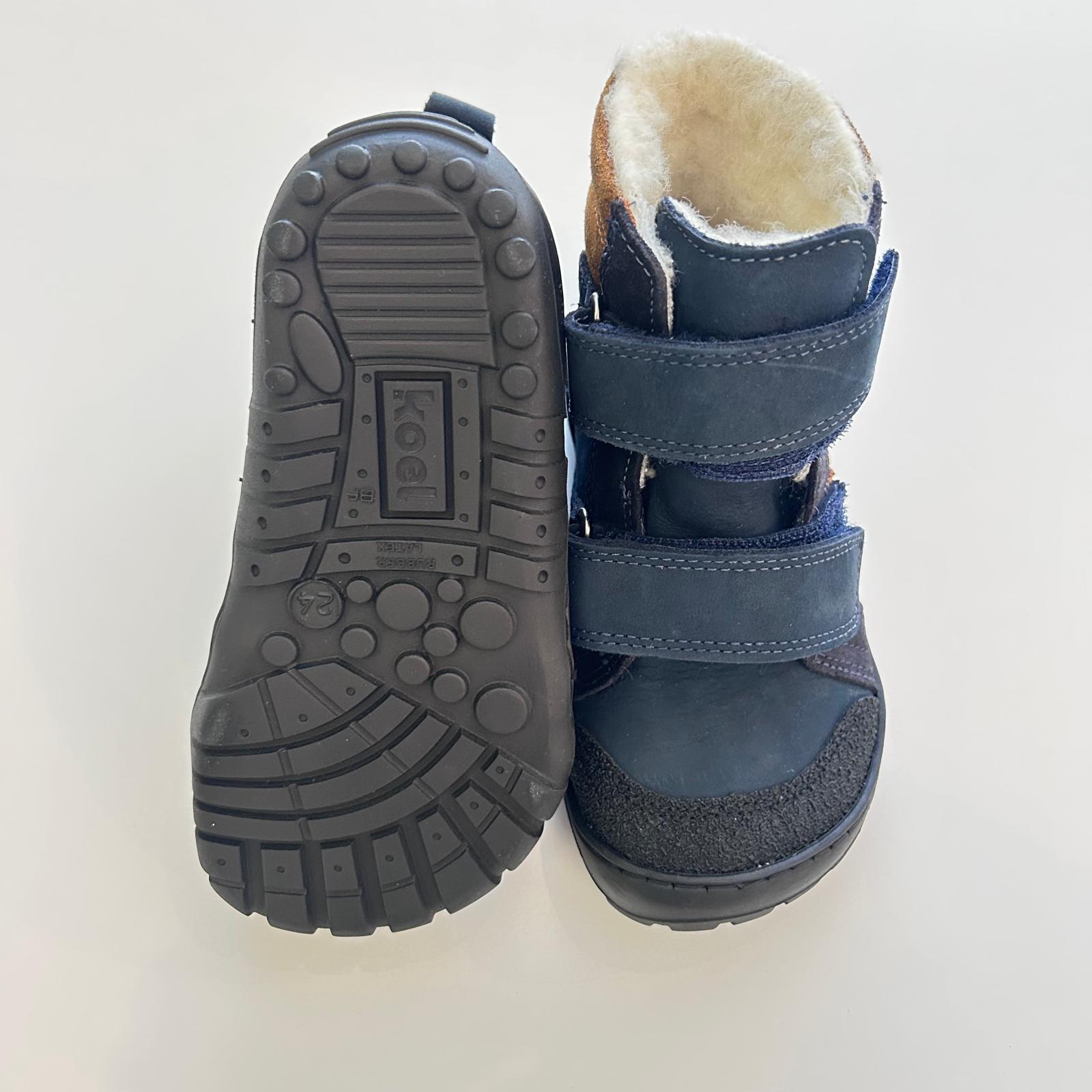 Winterschuh Milo 3.0 Hydro Navy/Cognac Tex