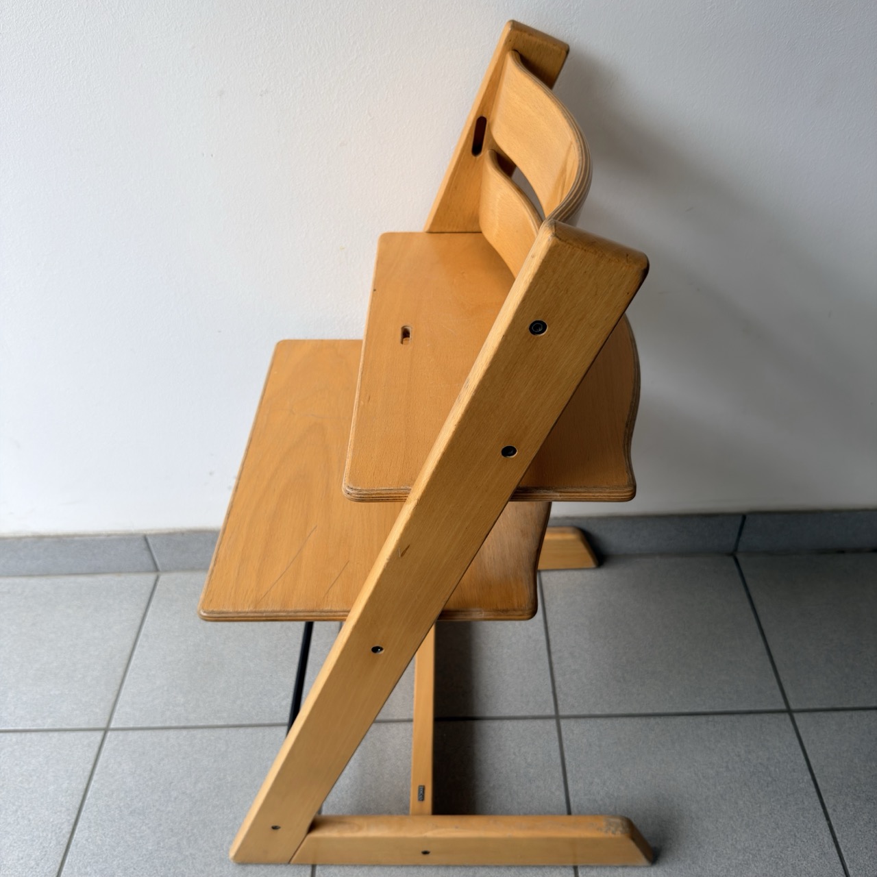 Hochstuhl Natur, Generation 1, Akzeptabel