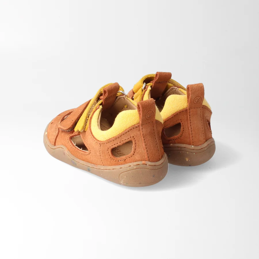 Sandale kammmolchSTYLE haselnuss