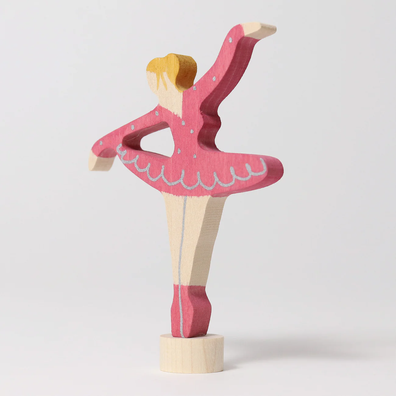 Steckfigur Ballerina Rubinrot Steckfigur Ballerina Rubinrot