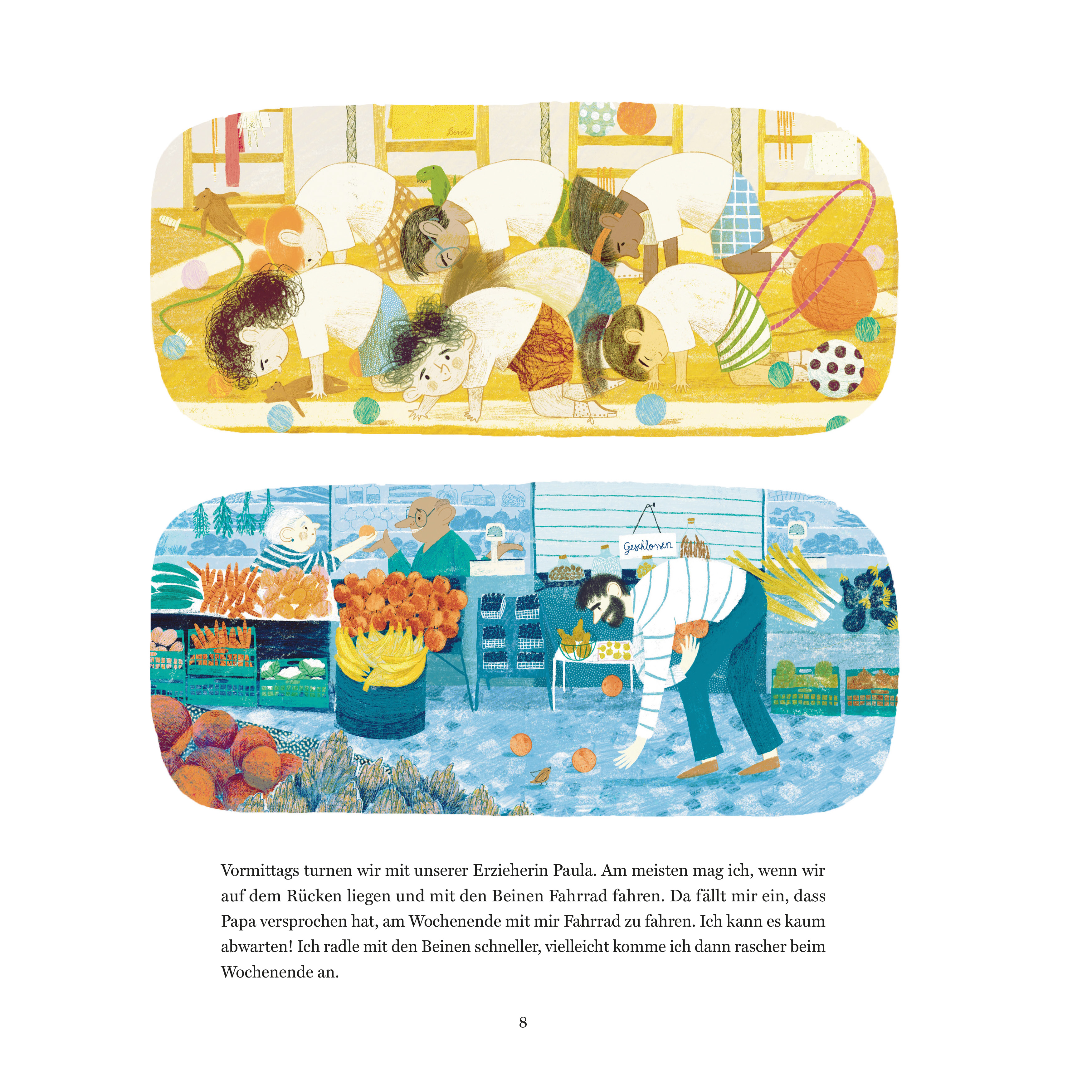 Wenn ich im Kindergarten bin ...