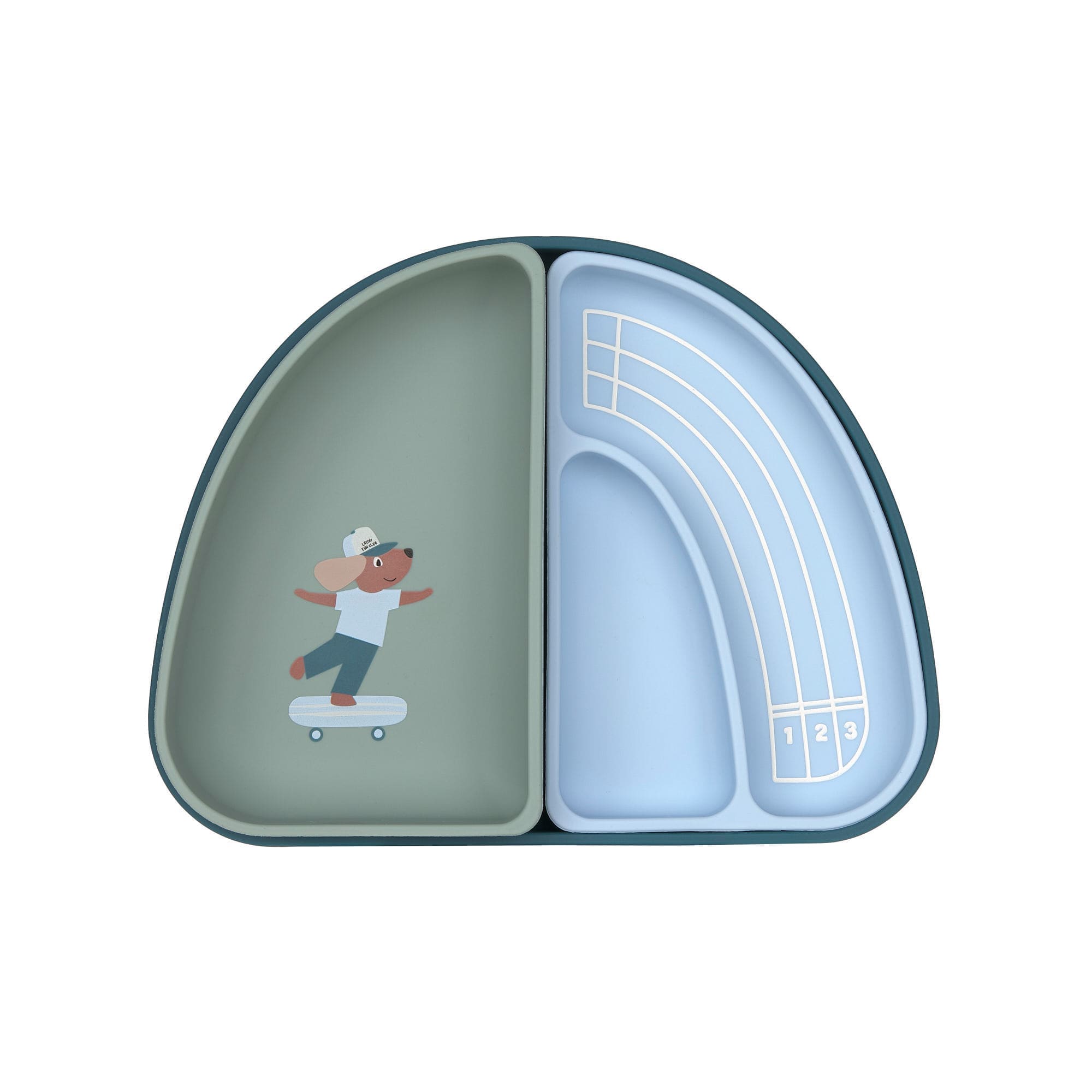 Menü Teller Set Tiny Team Dog