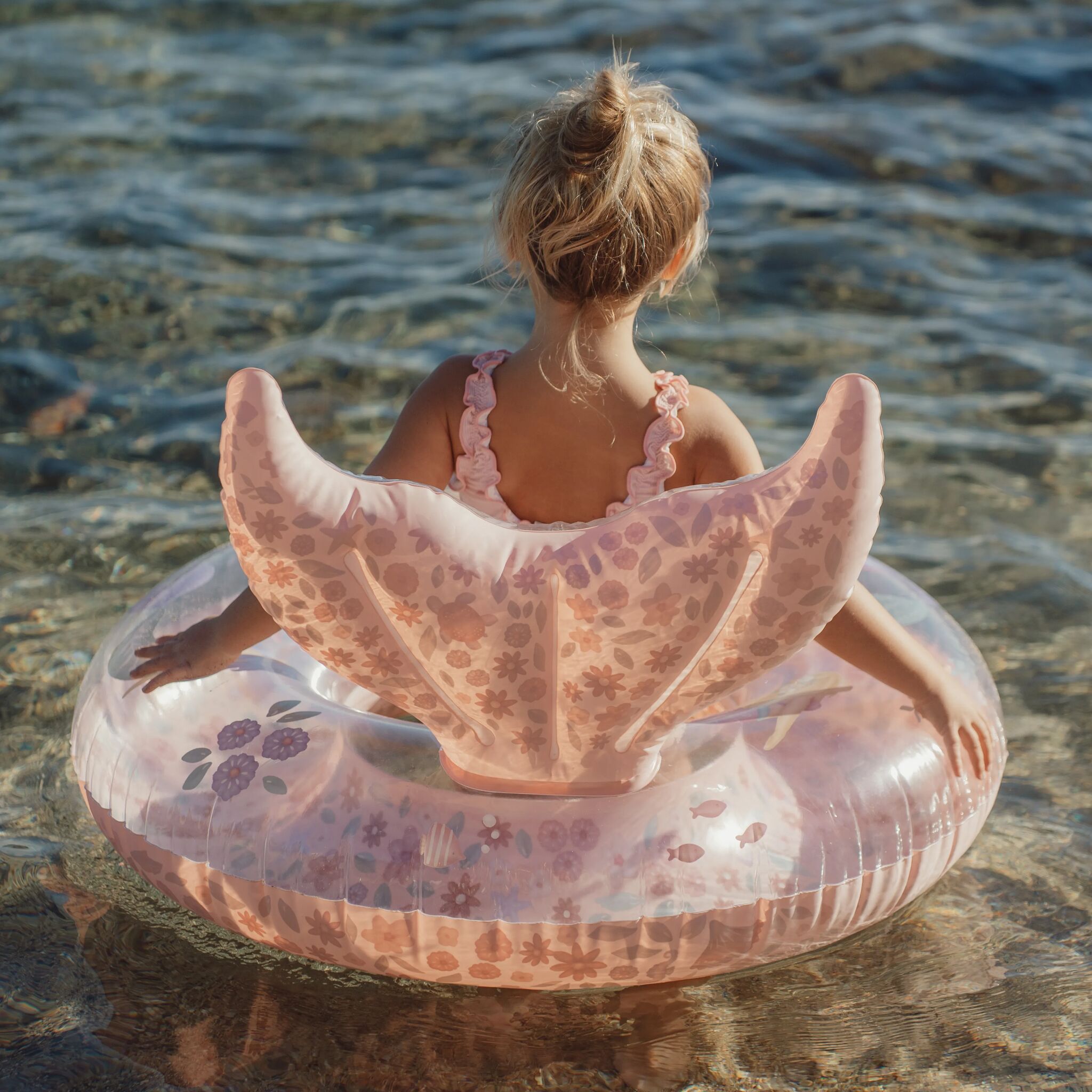 Schwimmreifen mit Flosse Dreamy Mermaid