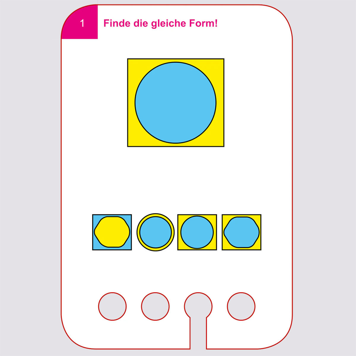 Lochkasten Starterset für 4-Jährige Lochkasten Starterset für 4-Jährige