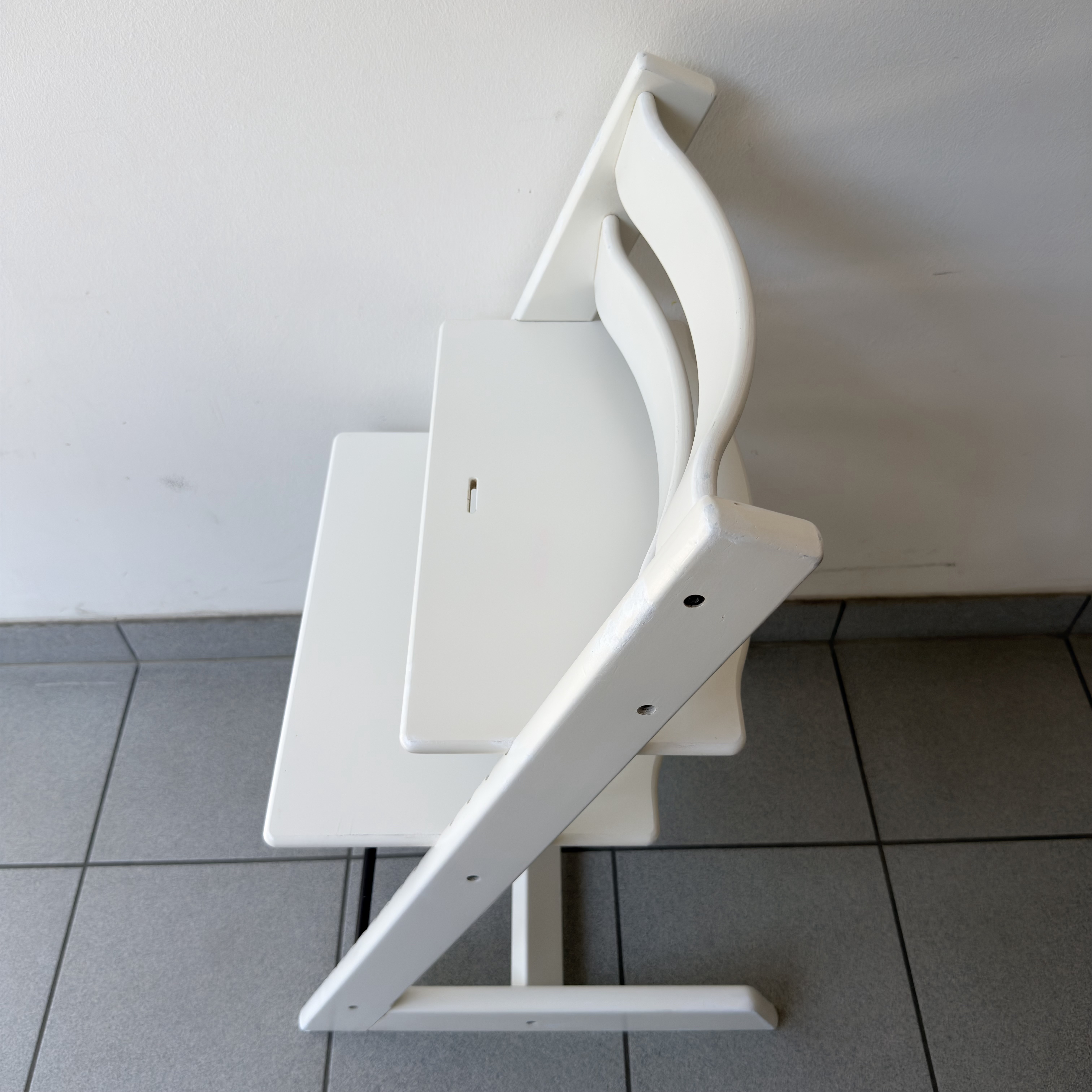 Hochstuhl Weiß, Generation 4, Akzeptabel