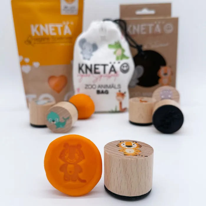 Holzstempel Set Zoo Animäls