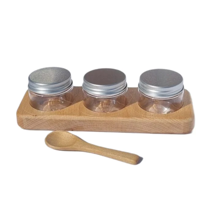 Sensorik Mischstation aus Holz