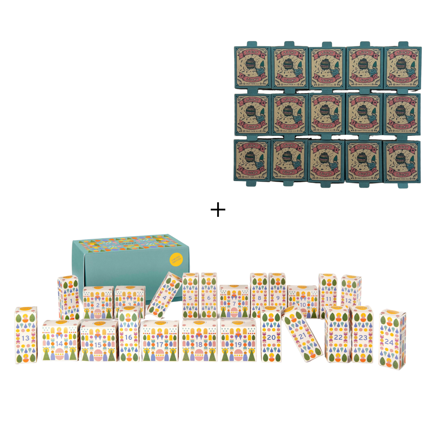 Adventkalender 2026 inkl. Gratis Lucky Lucky Box