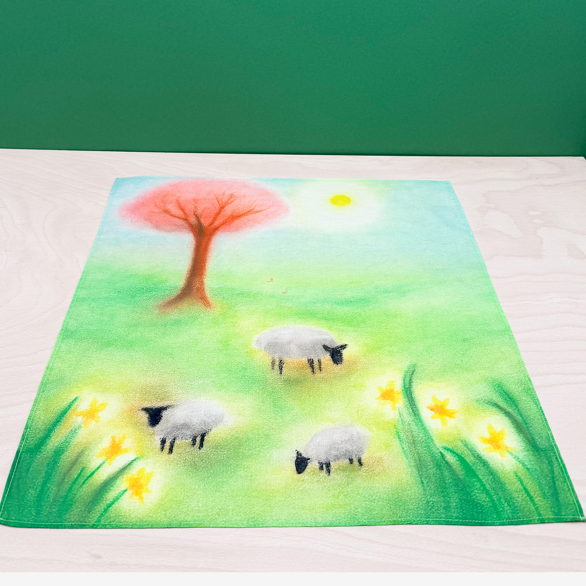 Spieltuch Weide 50 x 50 cm