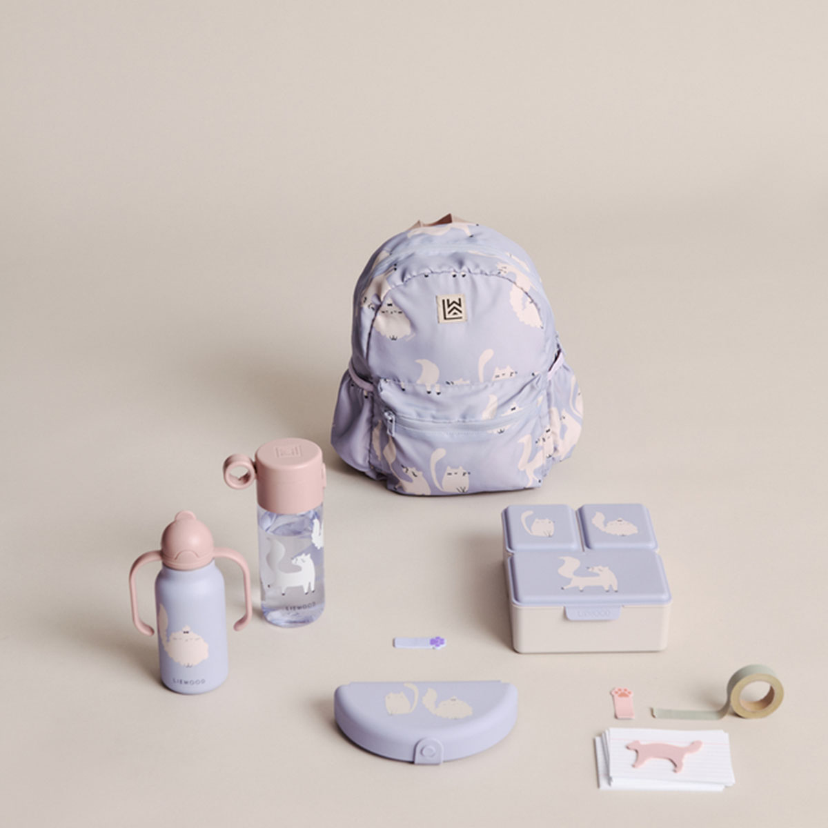 Jausenbox Driss Cat / Warm lilac