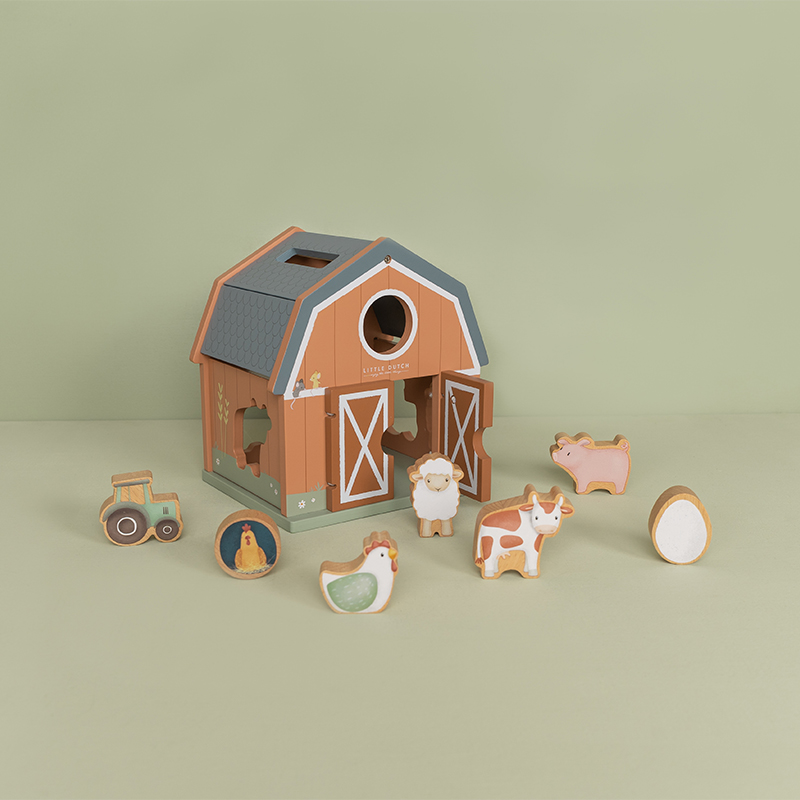 Formen-Steckspiel Little Farm Formen-Steckspiel Little Farm