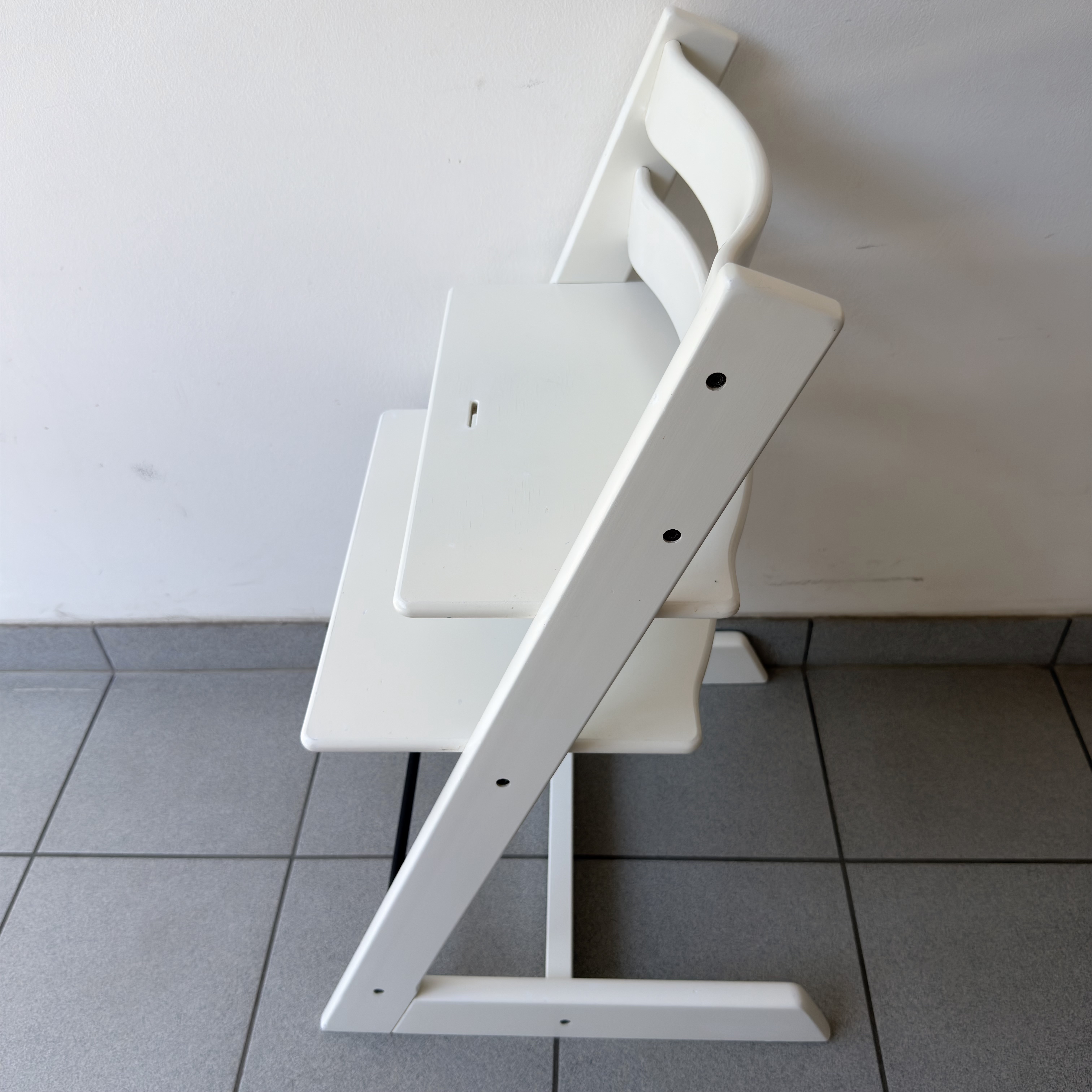 Hochstuhl Weiß, Generation 4, Akzeptabel