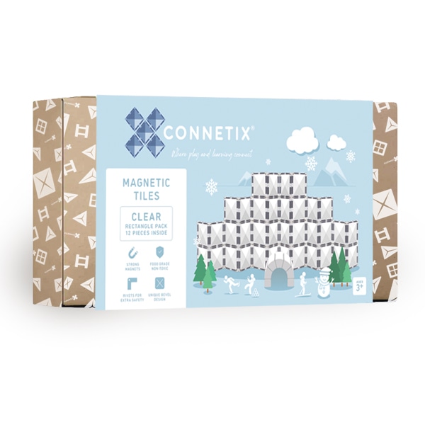 Magnetbausteine Clear Rectangle Pack 12tlg. Magnetbausteine Clear Rectangle Pack 12tlg.