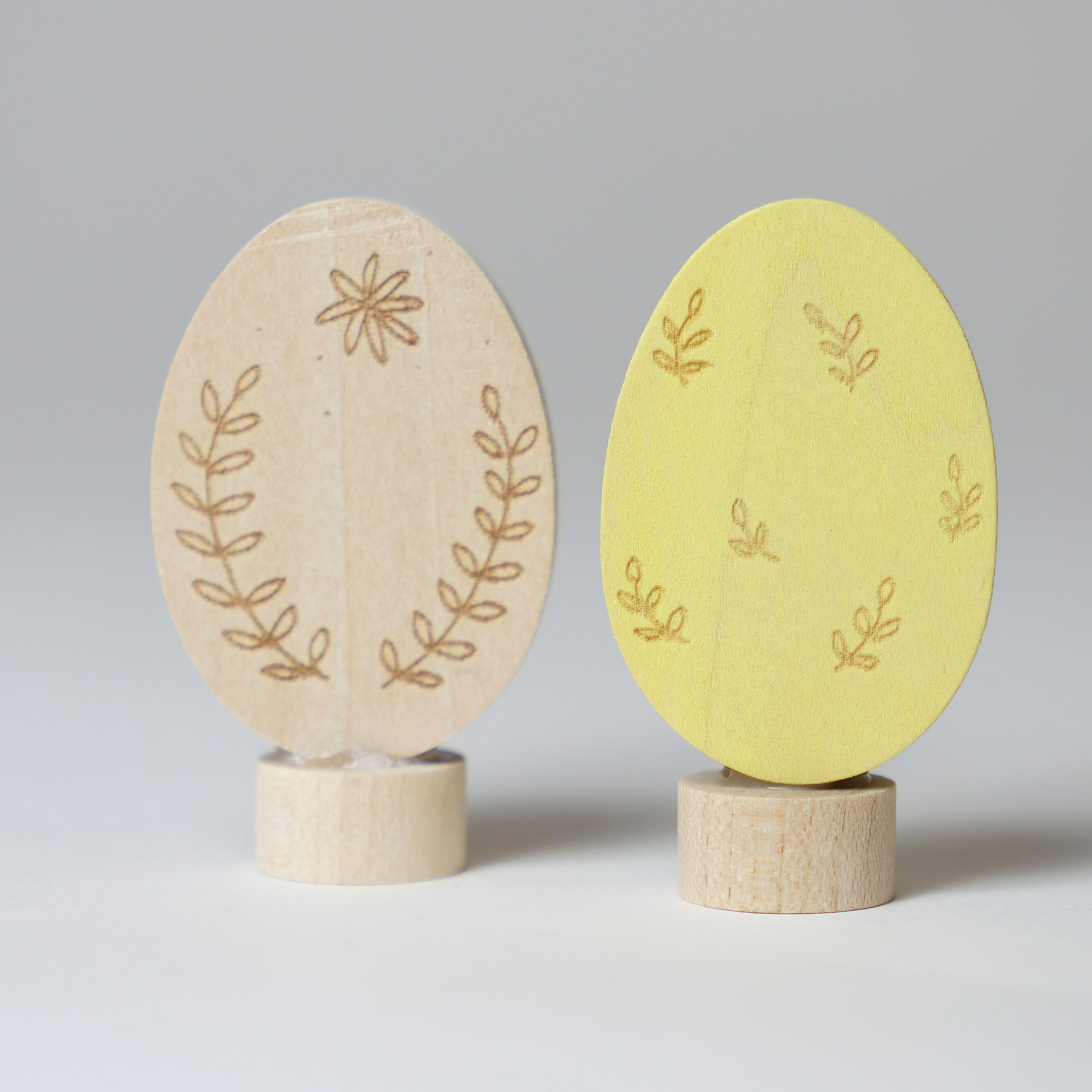 Steckfiguren Osterei Duo Ornament Steckfiguren Osterei Duo Ornament