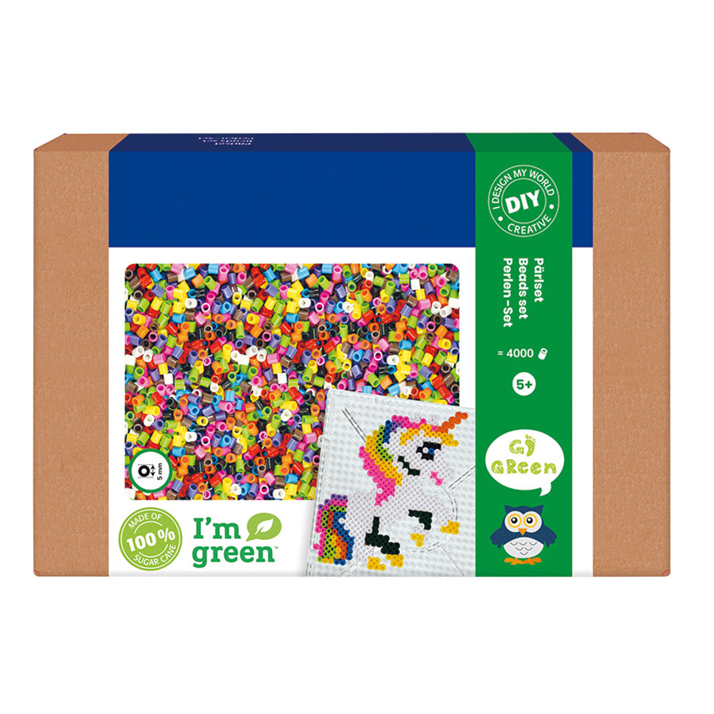 Bügelperlen aus Zuckerrohr Bügelperlen aus Zuckerrohr