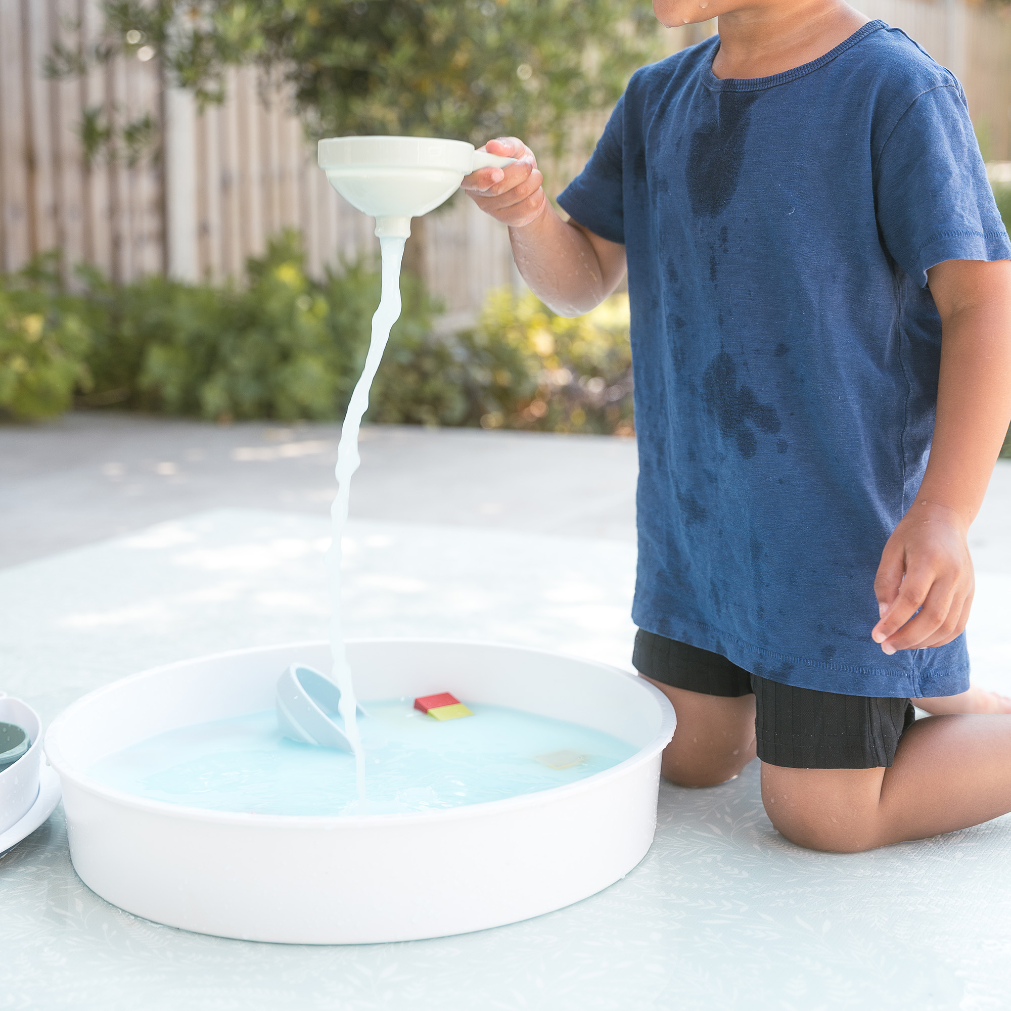 Faltbares Trichter Set Pastell