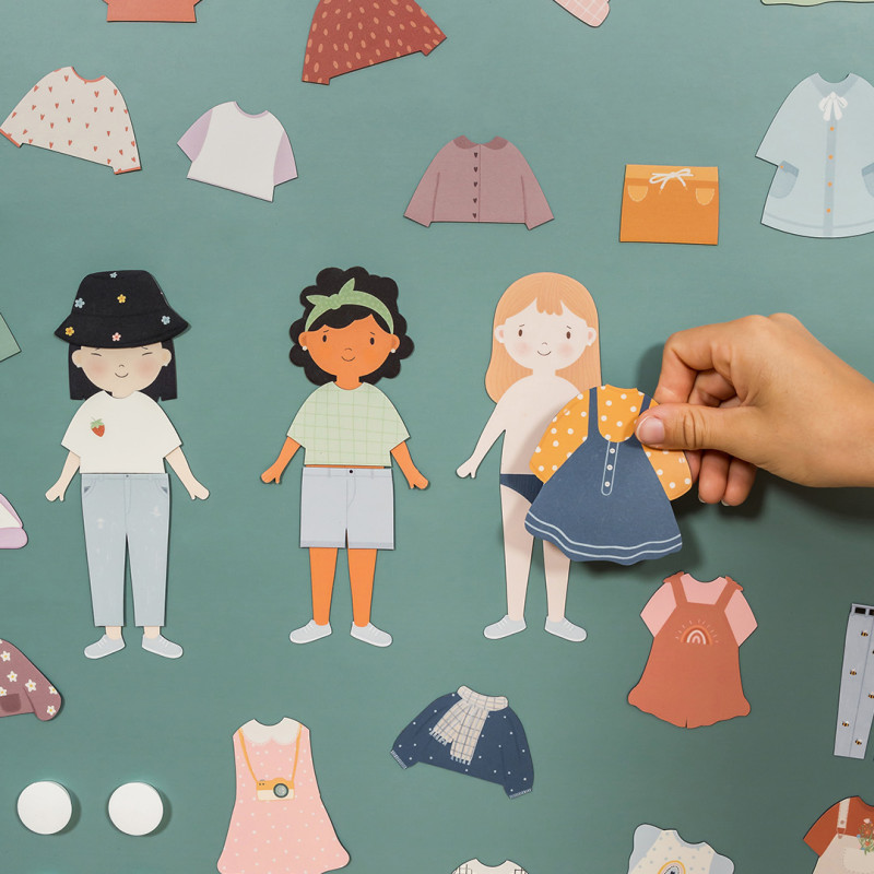 Magnetspiel Anziehen Mädchen Magnetspiel Anziehen Mädchen