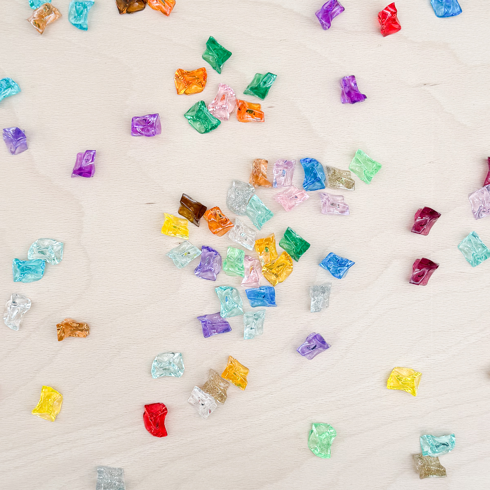 Legesteine 4 Elemente Feuer, Wasser, Erde, Luft 500tlg.