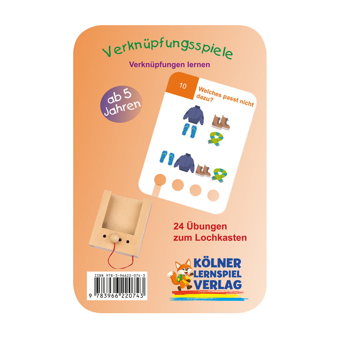 Lochkasten Kartensatz 5+ Verknüpfungsspiele Lochkasten Kartensatz 5+ Verknüpfungsspiele