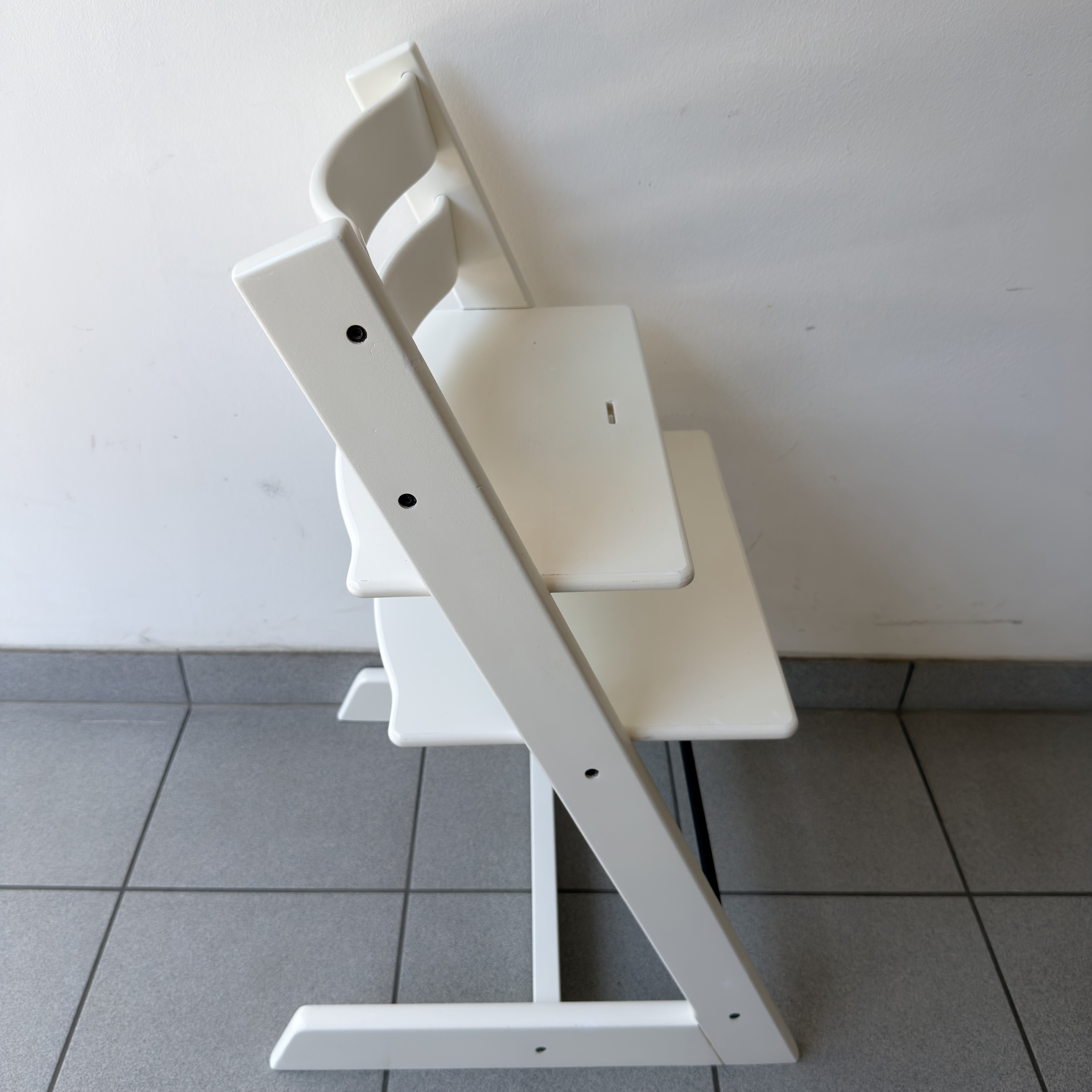 Hochstuhl Weiß, Generation 4, Akzeptabel