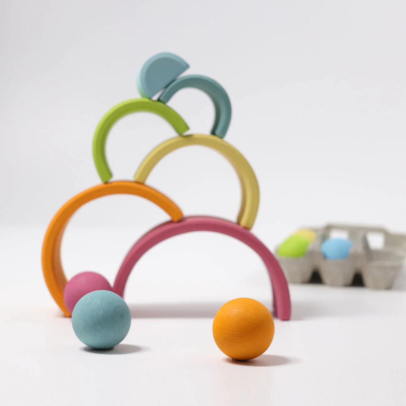 Mittlerer Regenbogen Pastell
