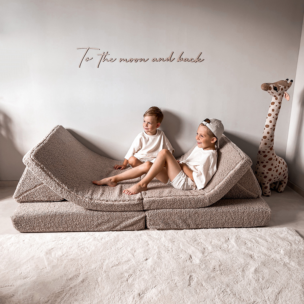 Spielsofa Teddy Haselnuss Spielsofa Teddy Haselnuss